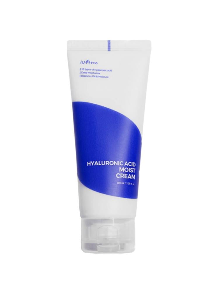 Isntree Hyaluronic Acid Cream - 10-Layer Formula, Green Tea, 100ml