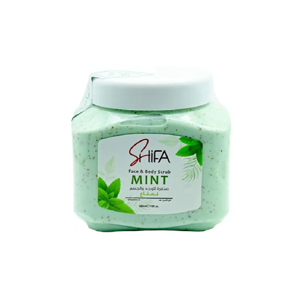 Facial Scrub Best Facial Exfoliating Scrub Mint Shifa 300ml