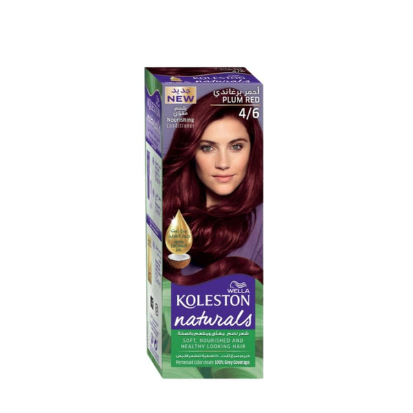 Wella Koleston Permanent Hair Color 6-4 Burgundy Red, 110ml