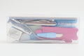 Salon System 18-Piece Stainless Steel Pedicure Set