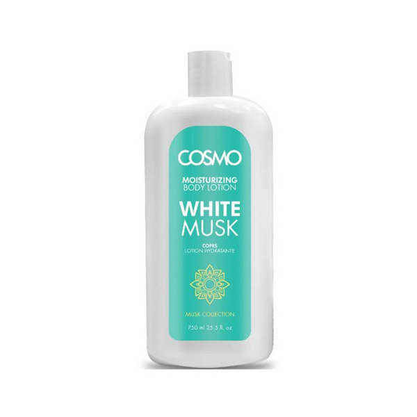 Cosmo White Musk Moisturizing Body Lotion, 750ml