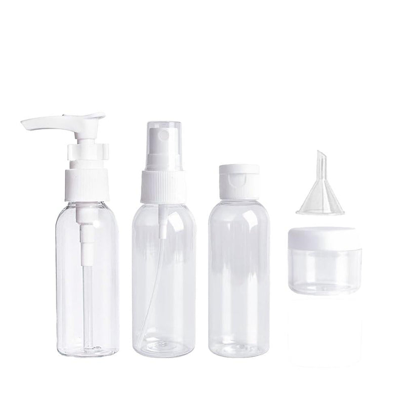 Maxdona Empty Cosmetic Container Set, 4 Pieces, Airtight Storage