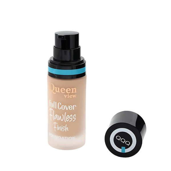 Queen View Full Coverage Foundation, Moisturizing & Long-Lasting, Shade 101