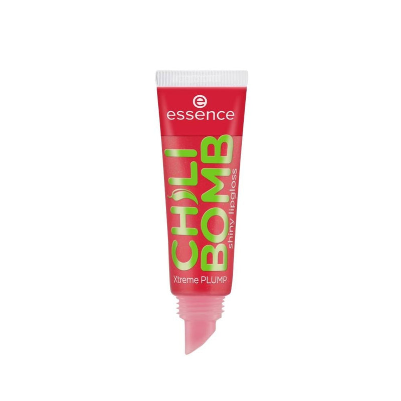 Essence Chili Bomb Lip Gloss, Plumping, Chili Pepper Extract, 01 Strawberry Sauce