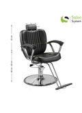 Salon System Women's Hair Styling Chair B68607 Black