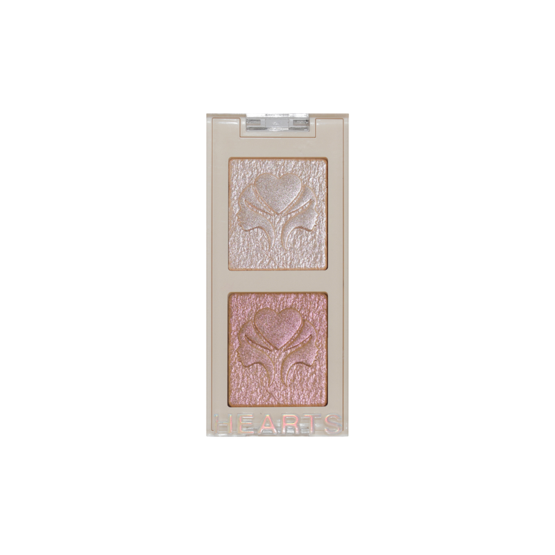 Creamy Eyeshadow Stick Full Coverage Glitter Solar Drip HEARTS 005