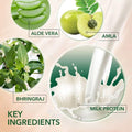 Damage Repair Shampoo Hair Fall Control Ayurvedic Milk Protein Emami Kesh King 340ml