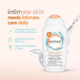 Femfresh Daily Intimate Wash with Aloe Vera for Sensitive Skin 250ml