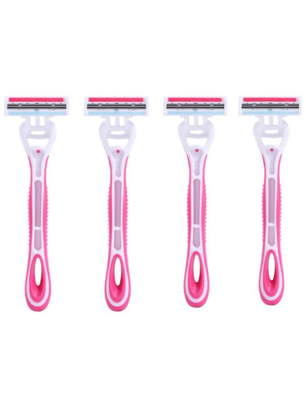 Twin Blade Razor Disposable Women's Smooth Shave gellys 4 Pack