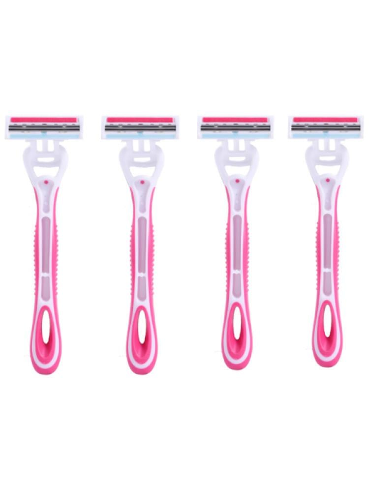 Twin Blade Razor Disposable Women's Smooth Shave gellys 4 Pack