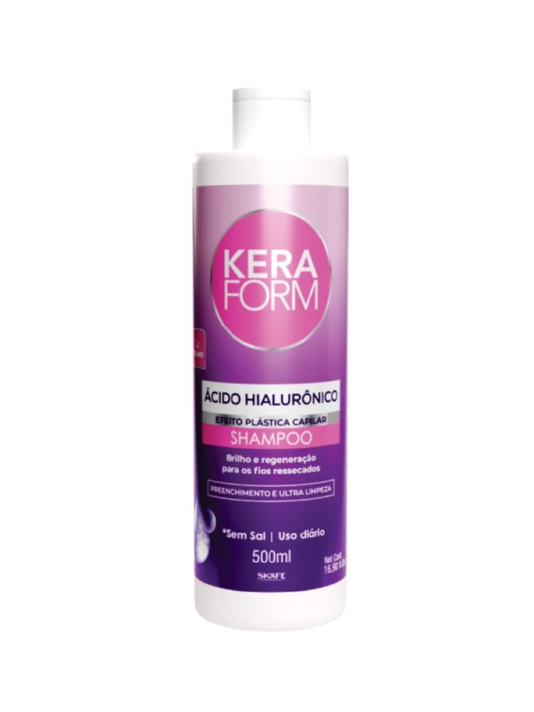 Best Shampoo for Dry Hair Hyaluronic Acid Skafe Kera Form 500ml