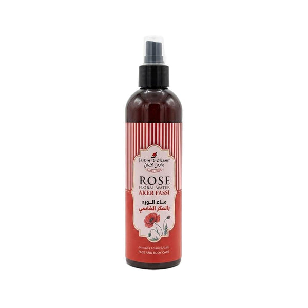 Rose Water Toner Brightening Aker Fassi Jardin d'Oléane 250ml