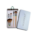 Makeup Brush Travel Case Interchangeable EcoTools 5 Brushes 2 Handles