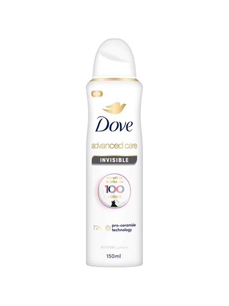 Dove Invisible Dry Deodorant Spray Antiperspirant 150ml