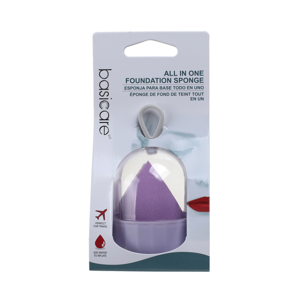 Basic Care Foundation Sponge 8009 Makeup Blender Wet or Dry