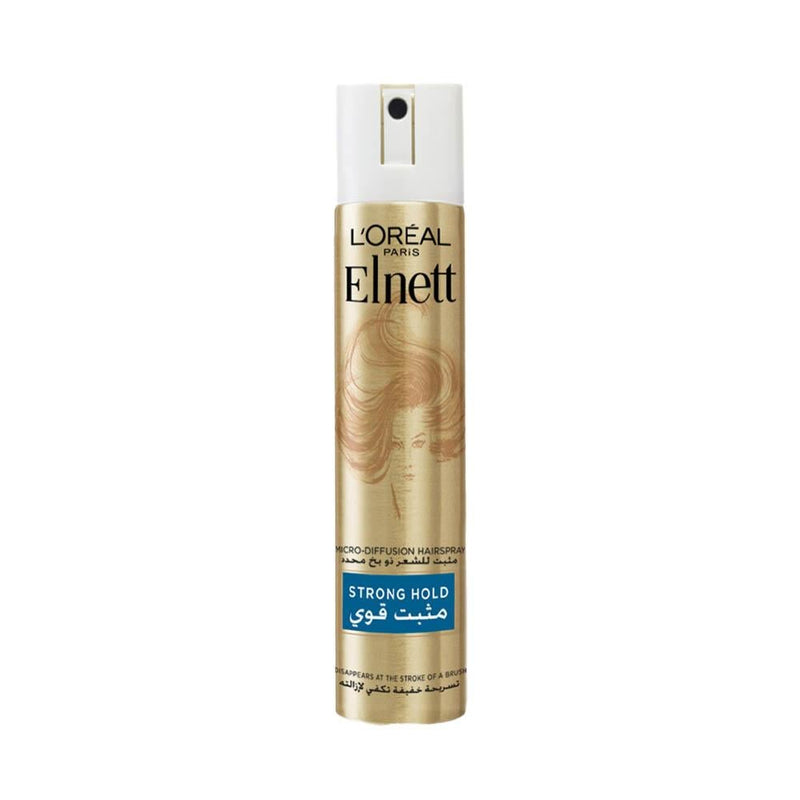 Strong Hold Hair Spray Humidity Resistant L'Oreal Elnett 400ml