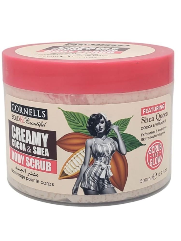Cornells Cocoa & Shea Butter Body Scrub - 500ml
