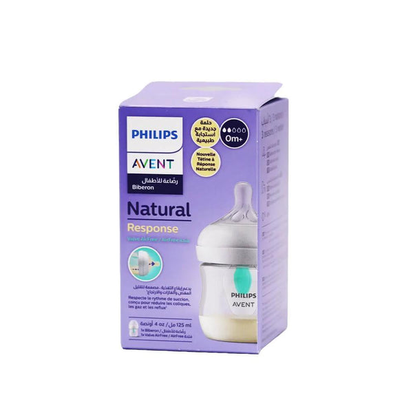 Anti-Colic Baby Bottle Newborn Natural Feel Philips Avent 125ml
