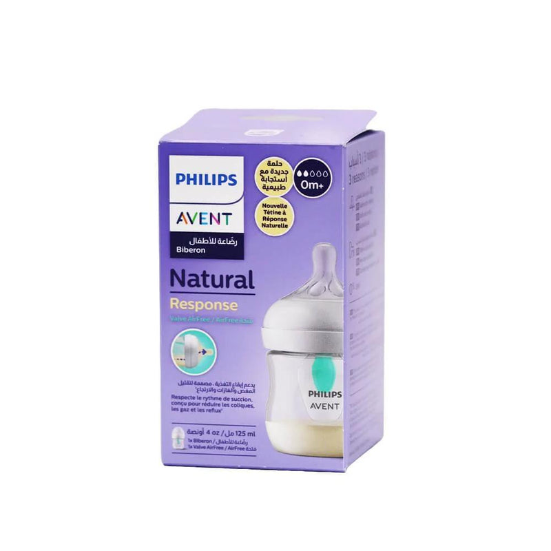 Anti-Colic Baby Bottle Newborn Natural Feel Philips Avent 125ml