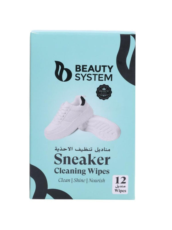 Beauty System Shoe Cleaning Wipes - 12 Wipes