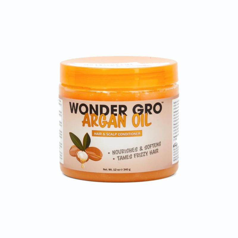 Wonder Gro Argan Oil Hair and Scalp Conditioner, Moisturizing, 340g