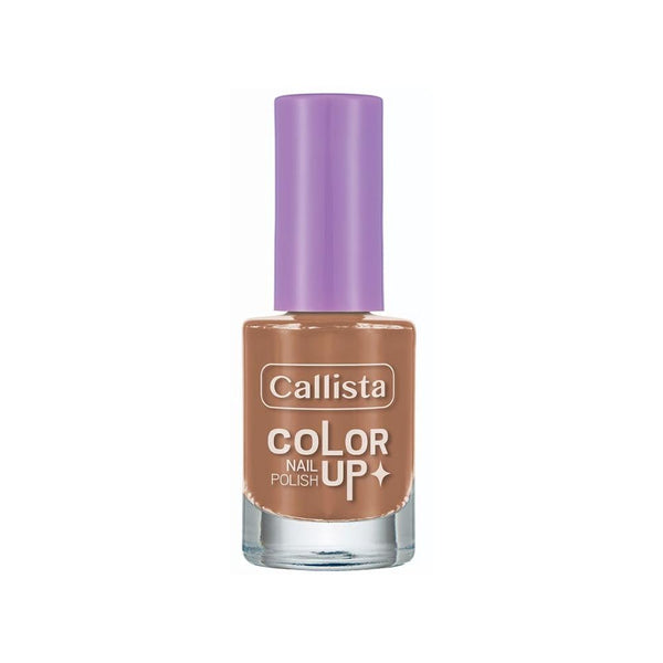 Callista Color Up Nail Polish 240 Caffeine Addiction, Rich Dark Color, 9ml