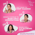Brightening Face Wash for Radiant Complexion Glow & Lovely 150g