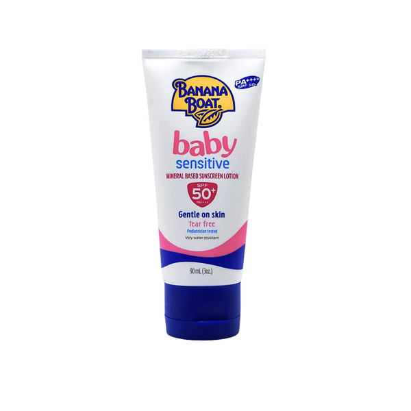 Banana Boat Kids Sunscreen Lotion SPF 50 for Sensitive Skin 90ml