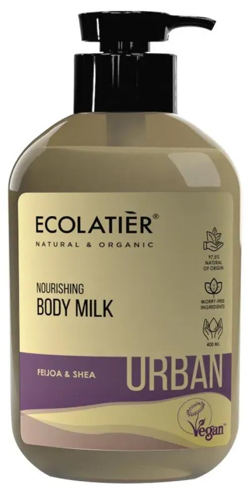 Buy Body Milk Nourishing Fast Absorbing Organic Formula ECOLATIER 400ml