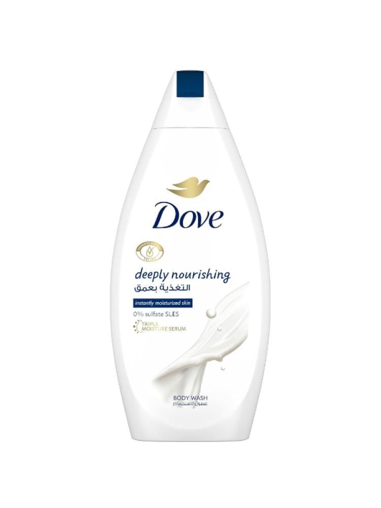 Deep Nourishing Body Wash for Dry Sensitive Skin by Dove, 750ml