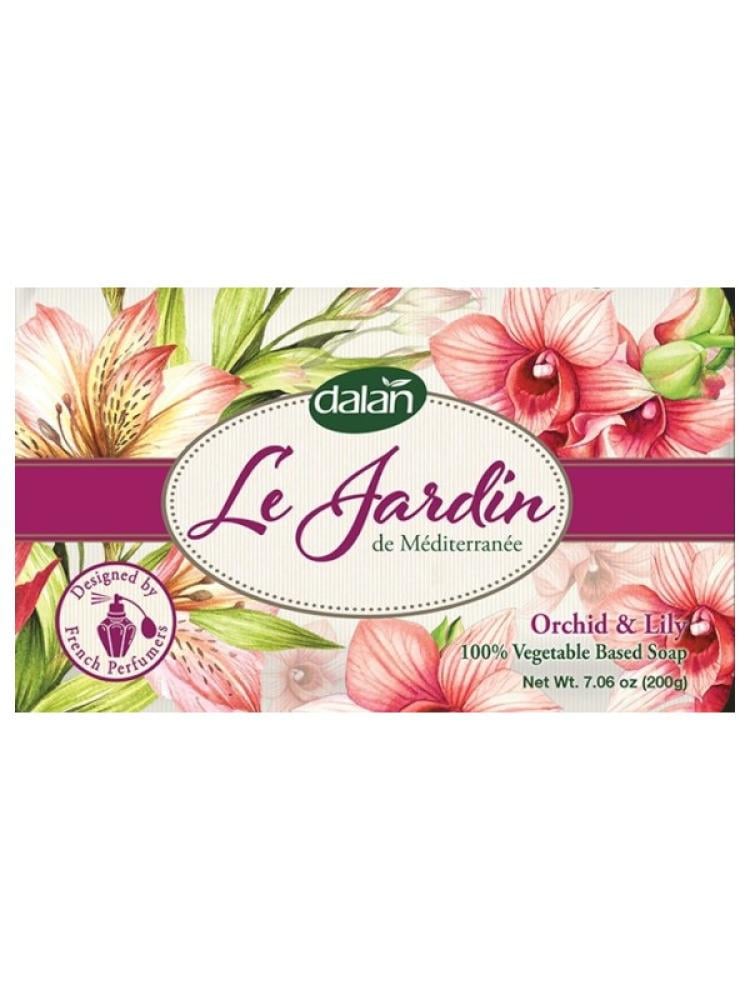 Dalan Le Jardin Body Soap Orchid and Lily Scent - 200g