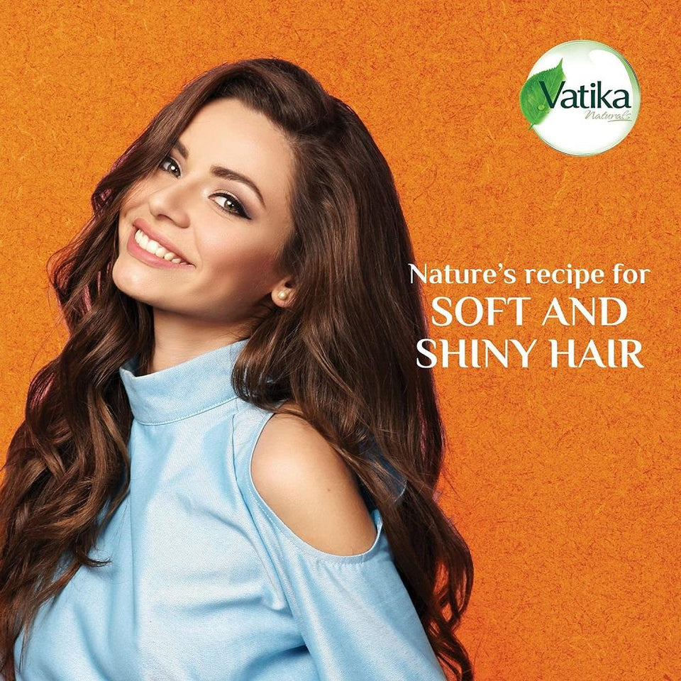 Vatika Almond Hair Oil for Softness & Shine 200ml