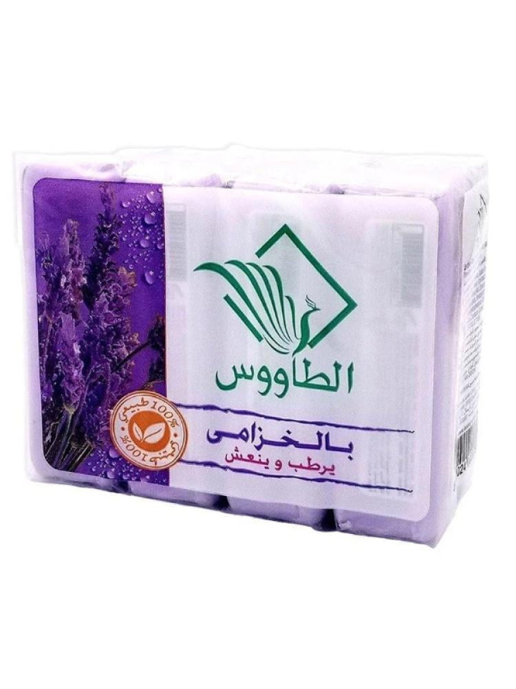 Royal Taous Moroccan Lavender Soap - 4 x 120g Bars