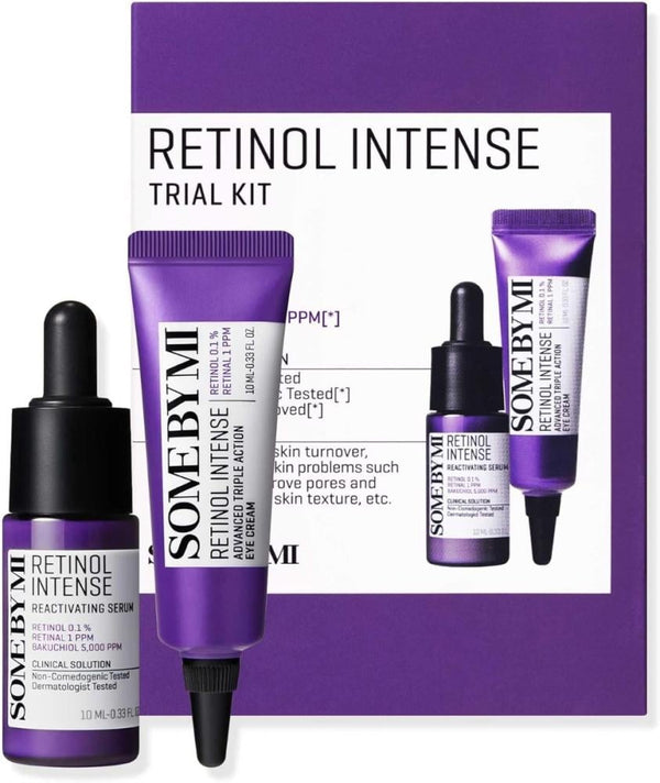 Retinol Intensive Skincare Starter Kit - Some By Mi - Trial Size