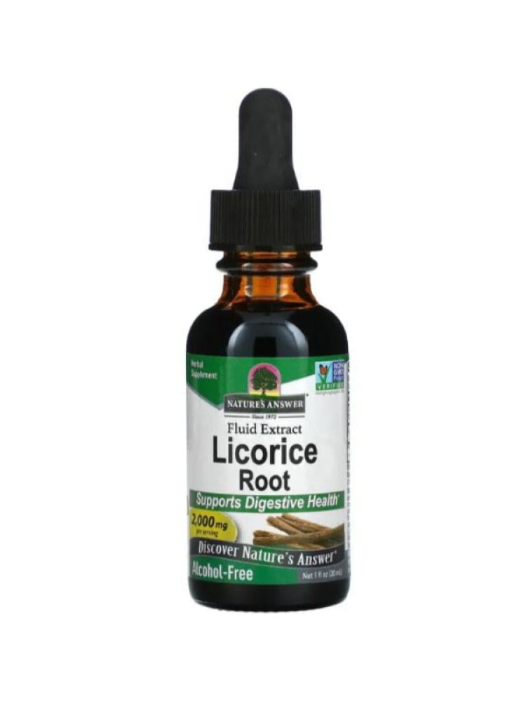 Facial Oil Brightening Licorice Root Nature's Answer 30ml