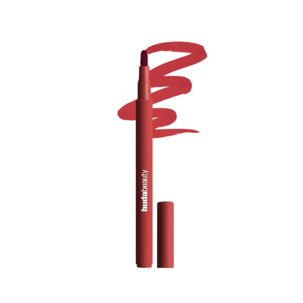 Huda Beauty Lip Contour Pencil Matte Lip Liner - Cherry Red