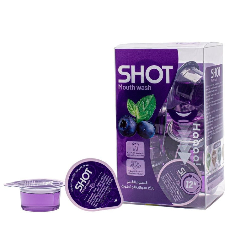 Shute Advanced Berry Flavor Mouthwash Capsules for Fresh Breath, 20 Count