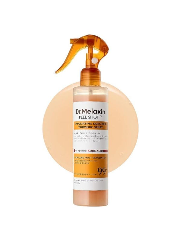 Exfoliating Spray for Face Kojic Acid Turmeric Brightening Dr. Melaxin 200ml