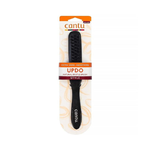 Cantu Hairbrush with Narrow Wooden Bristles for Gentle Detangling