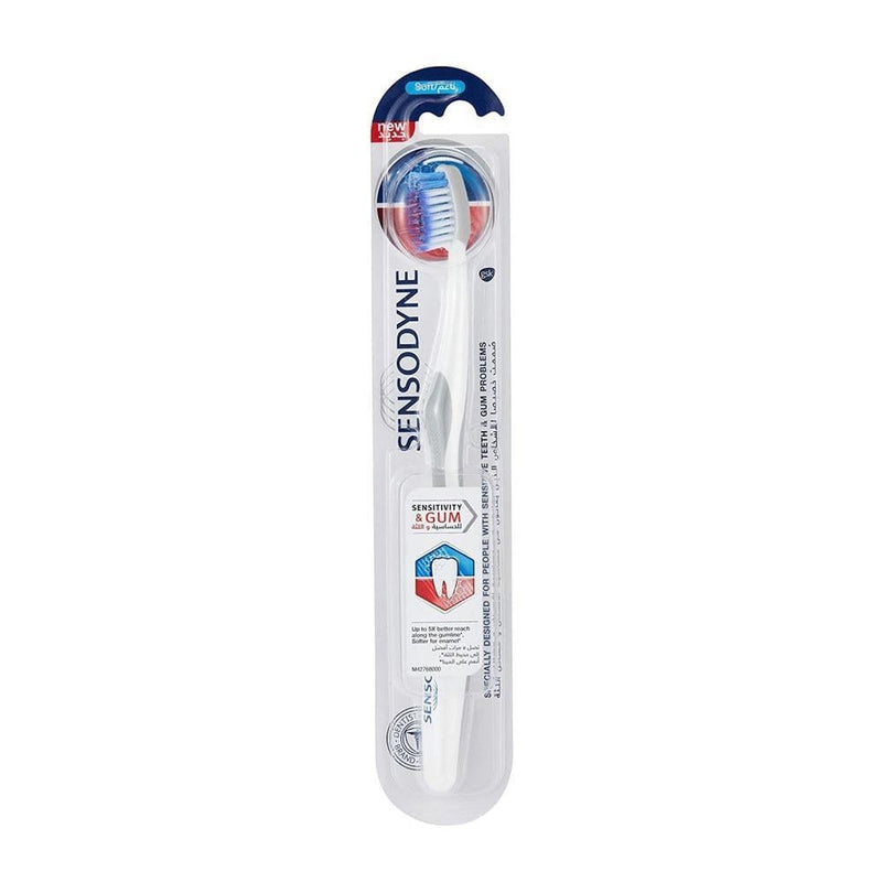 Best Toothbrush 2022 Sensitivity & Gum Soft Sensodyne 1 Count