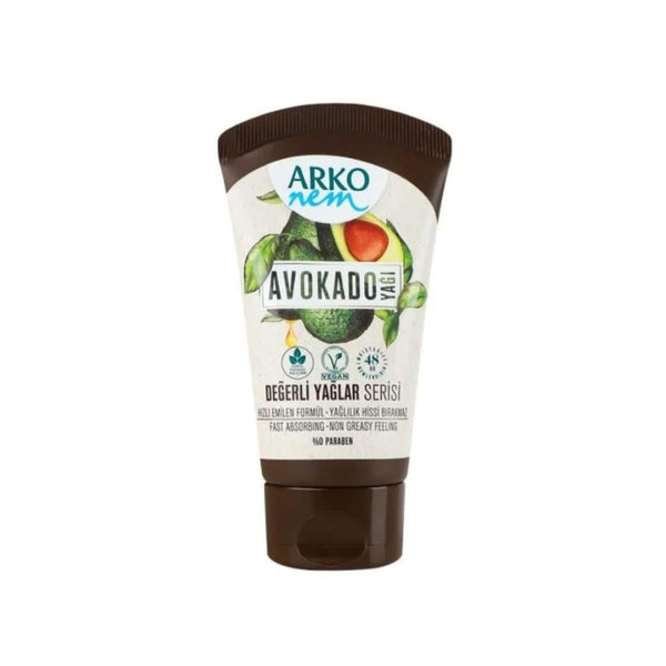 Arko Neem Avocado Oil Moisturizing Cream Face Hand and Body 60ml