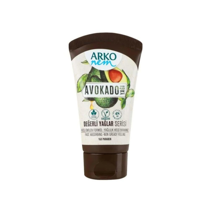 Arko Neem Avocado Oil Moisturizing Cream Face Hand and Body 60ml