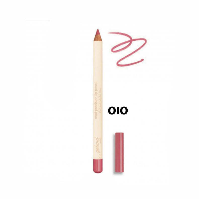 Yolande Beauty Waterproof Lip Liner Pencil 010, Long-Lasting