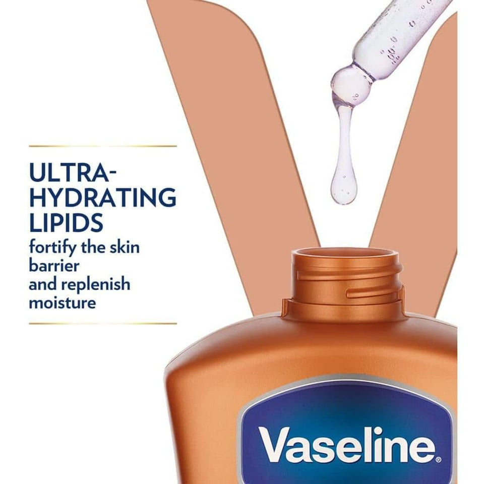 Vaseline Cocoa Radiant Body Lotion Moisturizing & Nourishing Skin 400ml