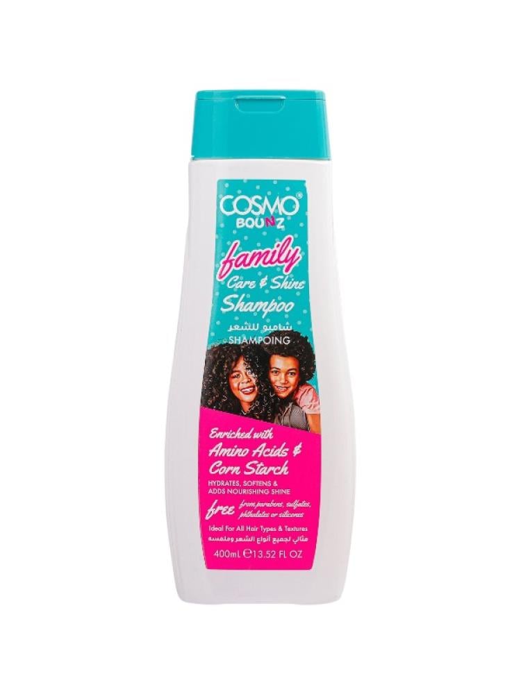 Cosmo Bounz Family Care & Shine Shampoo with Amino Acids - 400ml