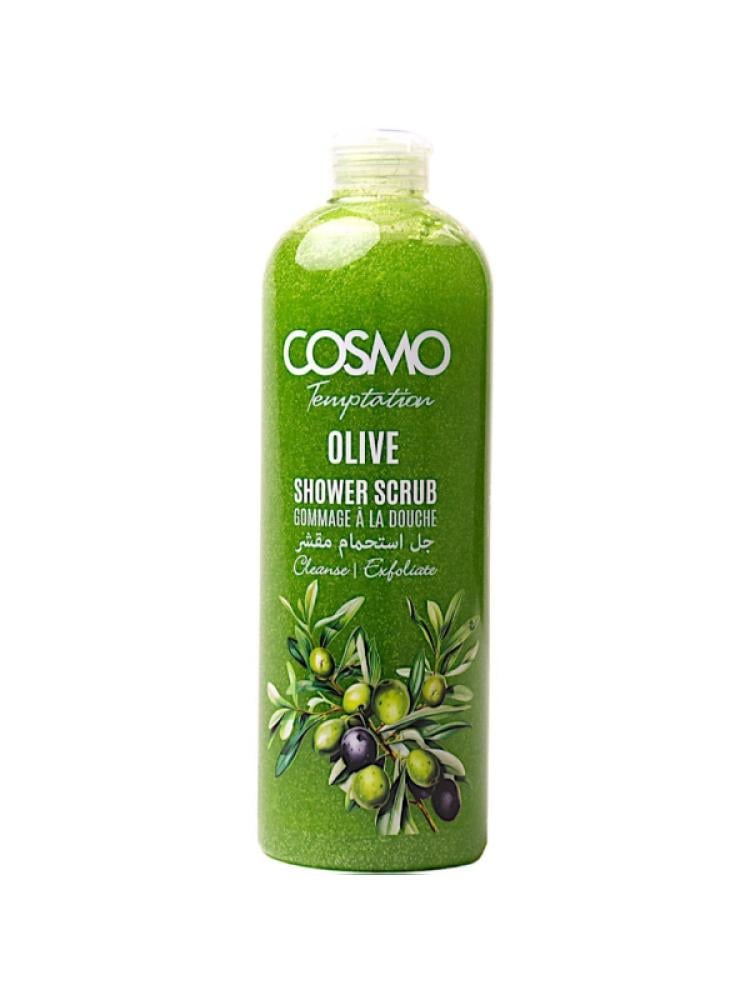 Shower Body Scrub Exfoliating Olive Cosmo 1000ml