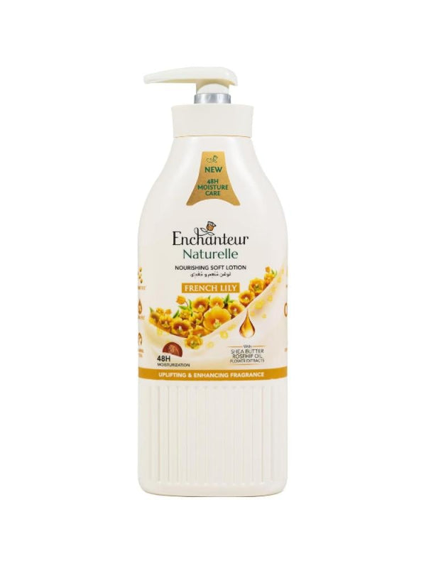 Best Shea Butter Body Lotion Nourishing French Lily Enchanteur 500g