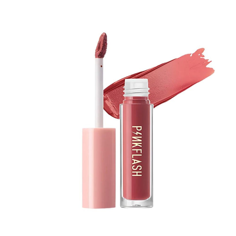 Pink Flash Matte Liquid Lipstick P03 Long-Lasting Vegan Formula