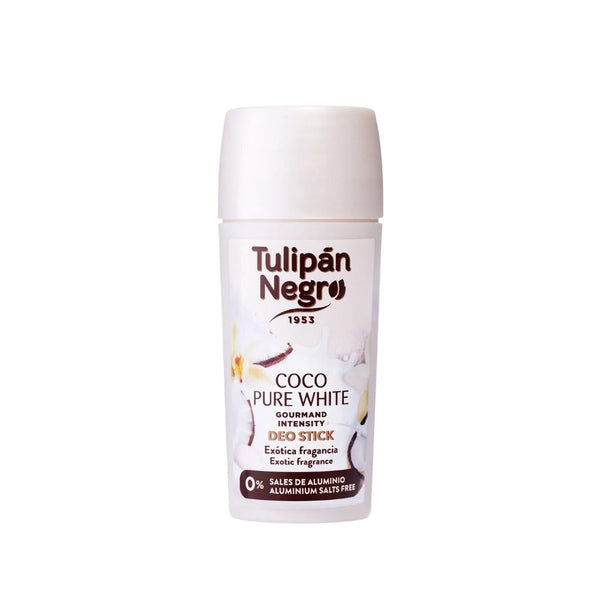Tulipan Negro Coconut Stick Deodorant, Aluminum-Free, 48-Hour Protection - 75ml