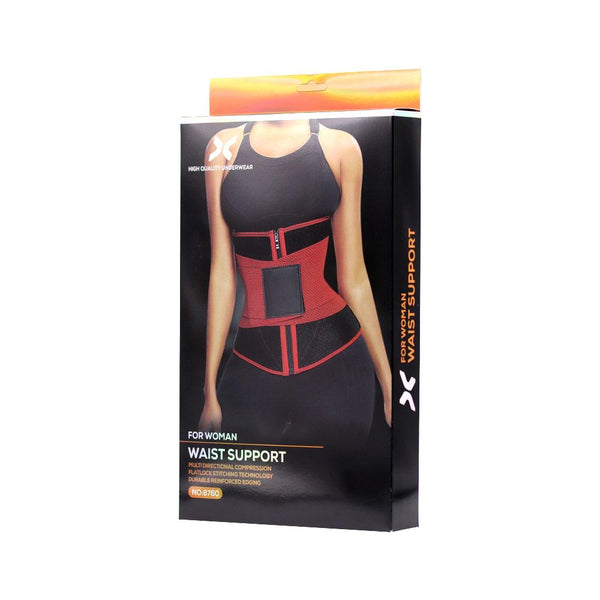 Adjustable Waist Support Belt for Posture and Midsection Shaping - Model 8760